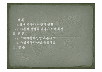 [유통관리론] 국내 자동차 산업의 유통구조-2