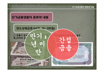 [화폐금융론] 금융상품의 분류-6