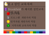 [평생교육개론] 성인학습자와 성인교육자-9