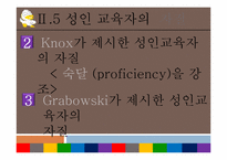 [평생교육개론] 성인학습자와 성인교육자-10
