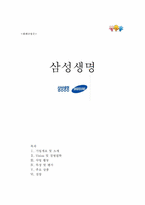 [금융론] 삼성생명-1