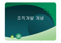 [조직개발론] 제2장 조직개발 개념-1