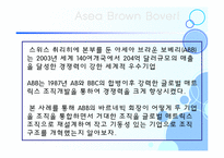 [조직개발론] ABB 글로벌 매트릭스 조직구조-3