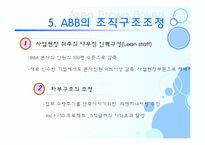 [조직개발론] ABB 글로벌 매트릭스 조직구조-11