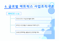 [조직개발론] ABB 글로벌 매트릭스 조직구조-20