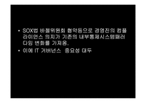 [경영정보시스템] 내부통제시스템-9