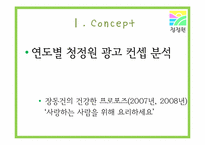 [광고] 청정원 광고기획서-7