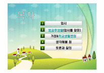 [청소년문화] 청소년 학교생활-2