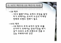[경영사례]OB Vs HITE 맥주 경영전략-20