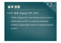 CNT의 전기적 성질을 이용한 설계-14
