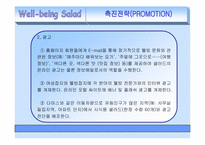 [사업계획서] 웰빙샐러드 마케팅전략-20