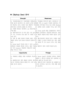 [마케팅] 디앤샵 D&shop SWOT 분석-1