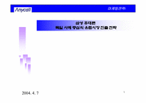 [국마케팅전략] 삼성휴대폰 애니콜 독일사례중심의 유럽시장진출전략-1