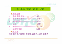 [마케팅조사] 로또의 구매패턴을 통한문제점 및 개선방향 탐색-8