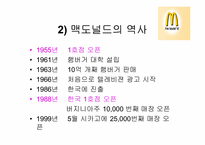 맥도날드의 마케팅전략-4