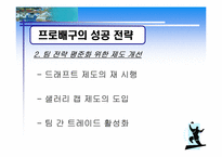 [스포츠마케팅] 배구의 발전을 위한 프로화를 이루기 위한 방안-18