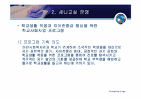 학교사회복지 지역사회복지관 중심 모형 비산사회복지관 학교사업프로그램 중심으로....-9
