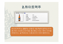[마케팅] 주류시장의 기업의 내부역량 조사-8