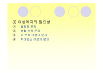 [사회복지개론] 여성복지-5