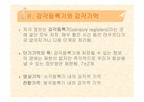 [인간행동의심리적이해] 마음의 구조와 과정(인지심리학)-3