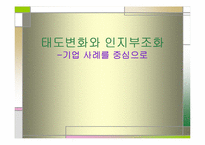 [심리학개론] 태도변화와 인지부조화에 관한 분석(기업사례를 중심으로)-1