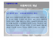 [사회복지개론] 아동복지-5