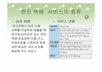 한진택배 수,배송 물류관리-19