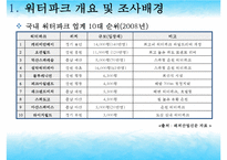 [리조트경영론] 워터파크 리조트(오션월드&워터피아)-7