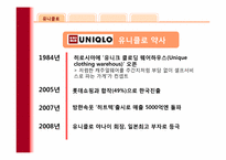 SPA기업 유니클로 성공요인-말콤볼드리지상을 통해서 본 유니클로-8