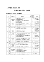 [특별활동] 자치활동 이론, 연간계획서, 학습지도안-18