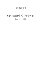 [성장발달론] 피아제 Piaget의 인지발달이론-1