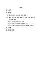 [정치학] 통신 수단의 진화가 공동체 형성과 정치적 조직화에 미치는 영향-2