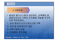 ㈜효성의 조직개발-20