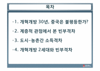 [중국정치] 중국의 빈부격차-2