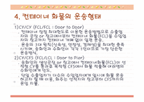 [국제물류론] 해상운송과 물류-10