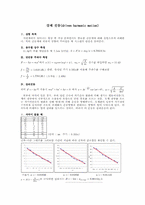 [공학]강제 진동(driven harmonic motion)-1