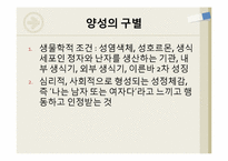 [인문]남성과 여성, 성차이, 성정체성-3