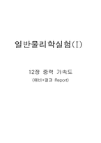 [공학]중력 가속도-1