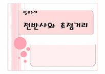 [공학]물리발표-전반사와초점거리-1