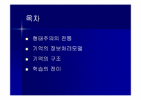 [교육심리] 학습의 인지 심리학적 접근-3