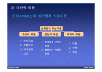 [교육심리] 지능과 창의력-9