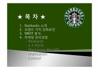 스타벅스 커피(Starbucks Coffee) 마케팅전략-2
