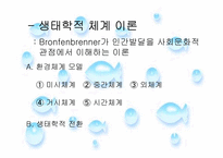 [영유아발달] 생태학적 이론-6
