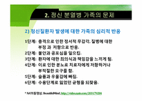 [가족복지론] 정신장애인 가족-7