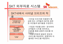 [경영정보시스템] SK텔레콤의 외부정보시스템-9