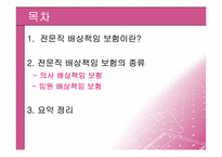 [보험과리스크관리] 전문직배상책임보험-2