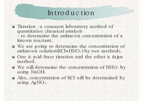 [유기화학실험] Determination of acid and salt concentration by titration2-2