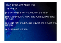 동화약품 인적자원관리의 문제점과 해결방안 PPT자료-13