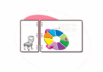 핑크 그래픽 파워포인트 템플릿-2