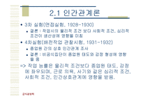 [경영학개론] 경영이론의 발전과정-13